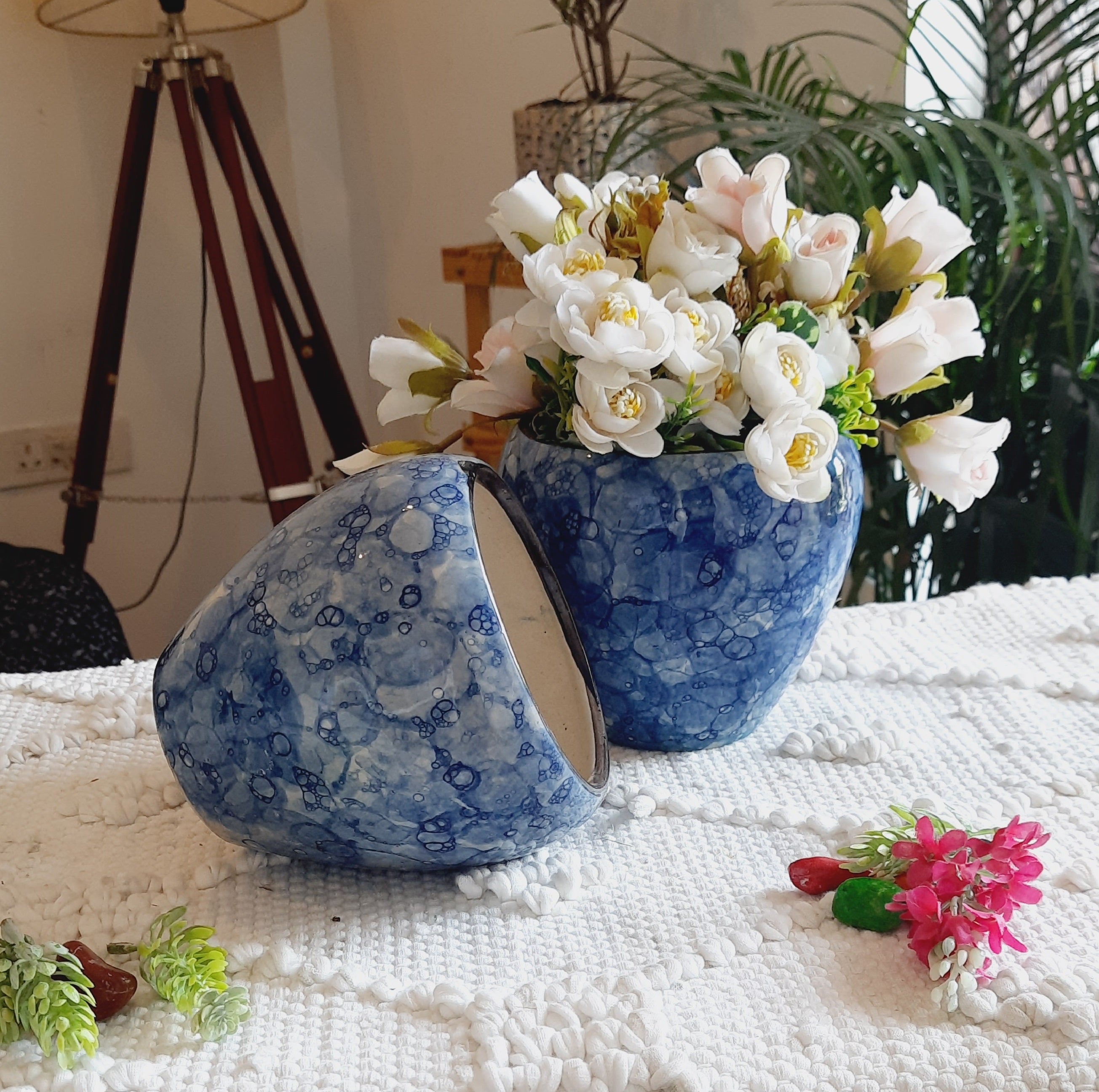 Glossy Look Planters Pot Set of 2