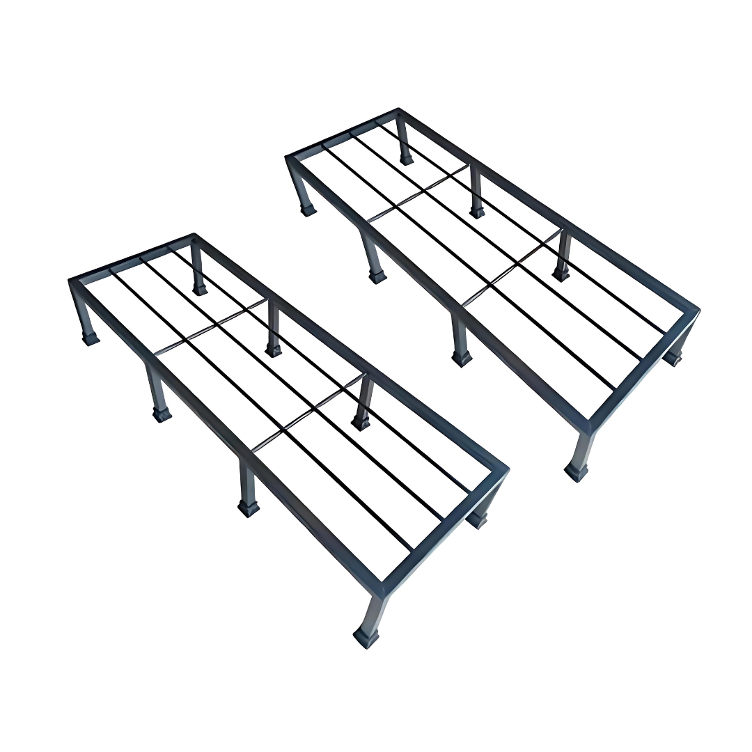 Metal Stand Rectangle Shape Set of 2 Size - Large (24 inch)