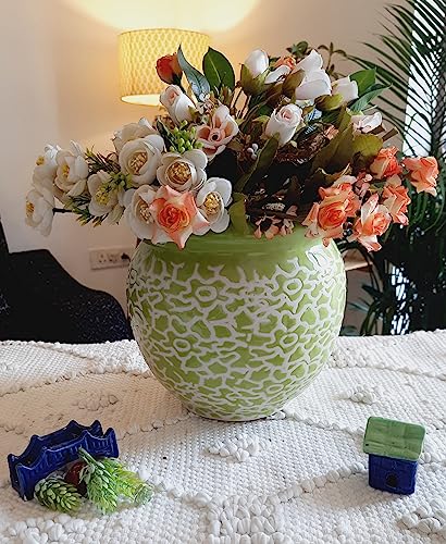 Drop Texture Style Handmade Planters Pot,