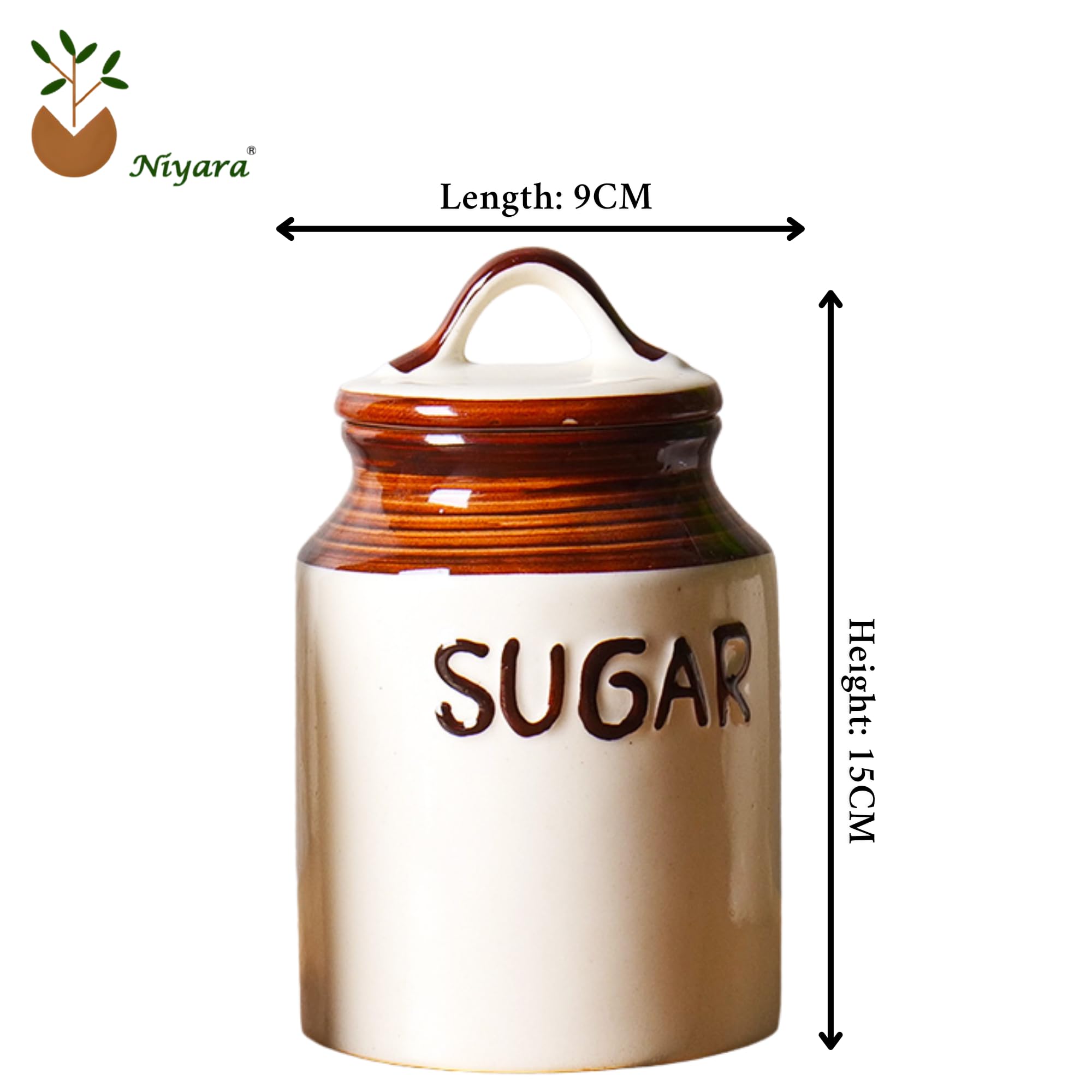 Tea and Sugar jar set