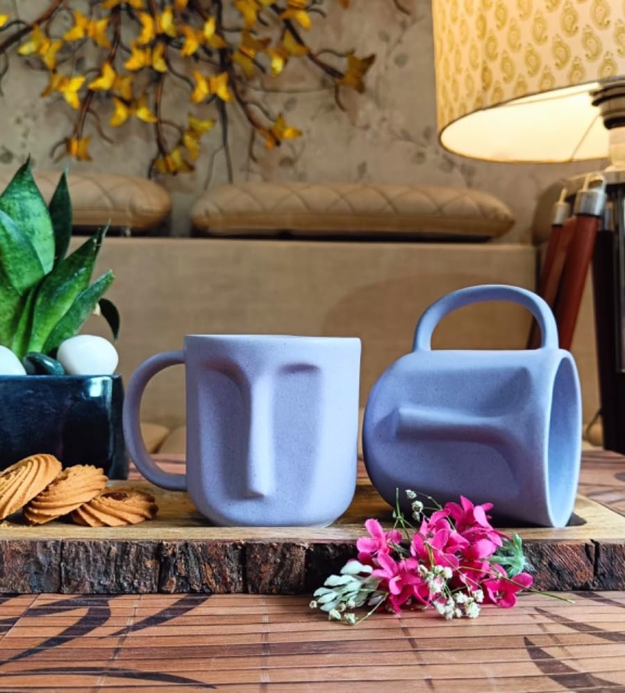 Blush Face cup set of 2