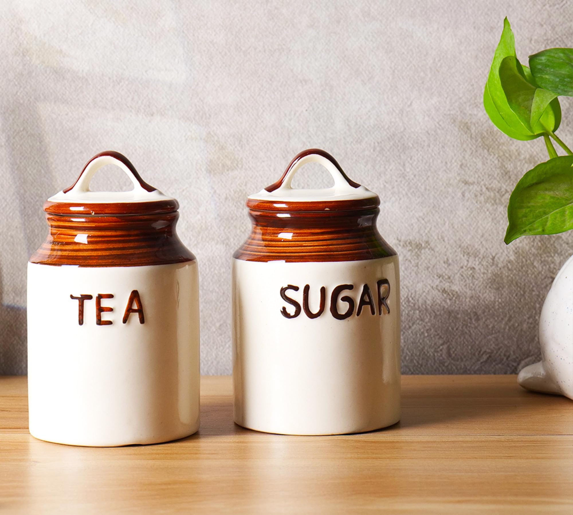 Tea and Sugar jar set