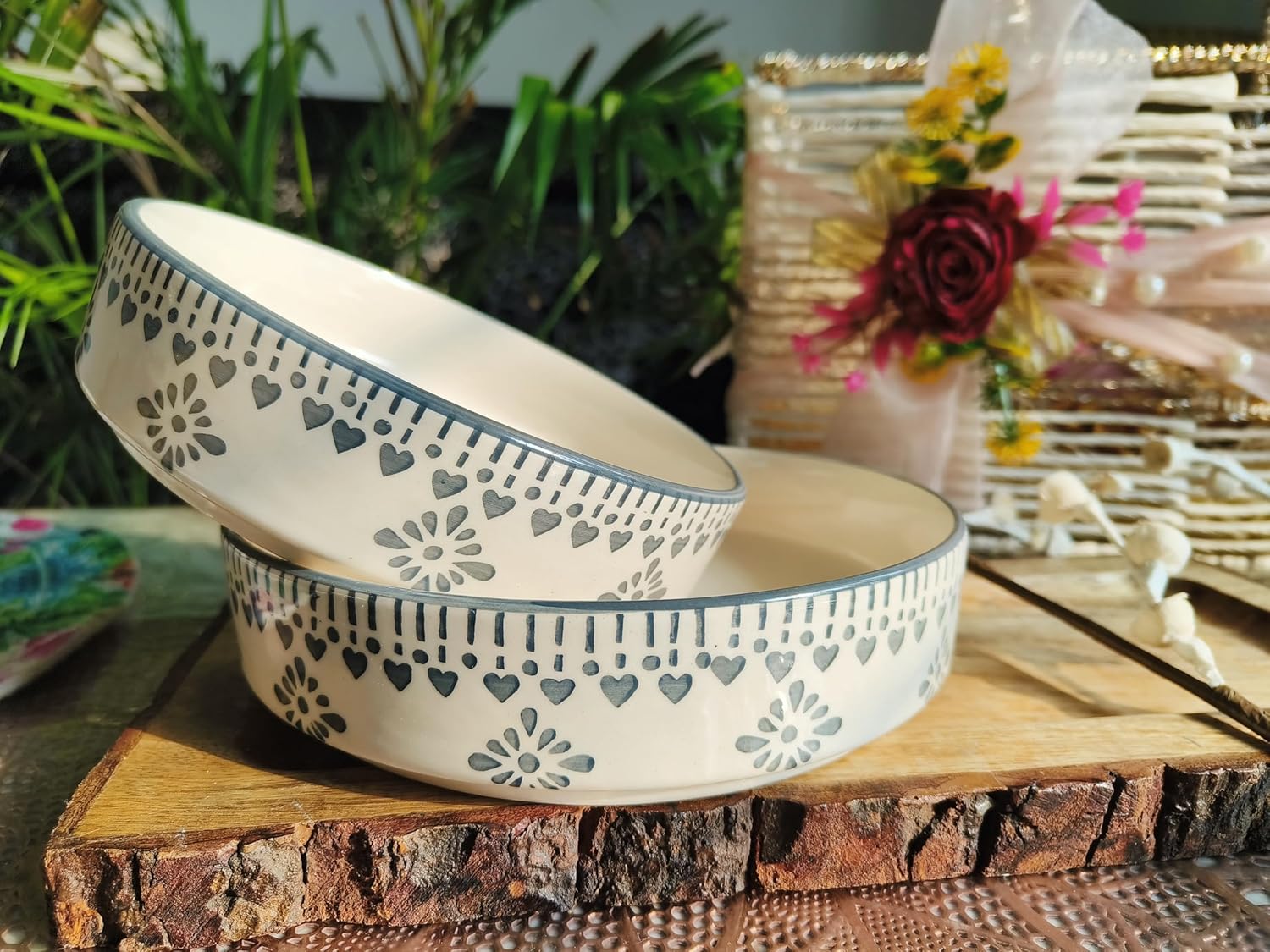 Grey Chivalry Bowl set of 3
