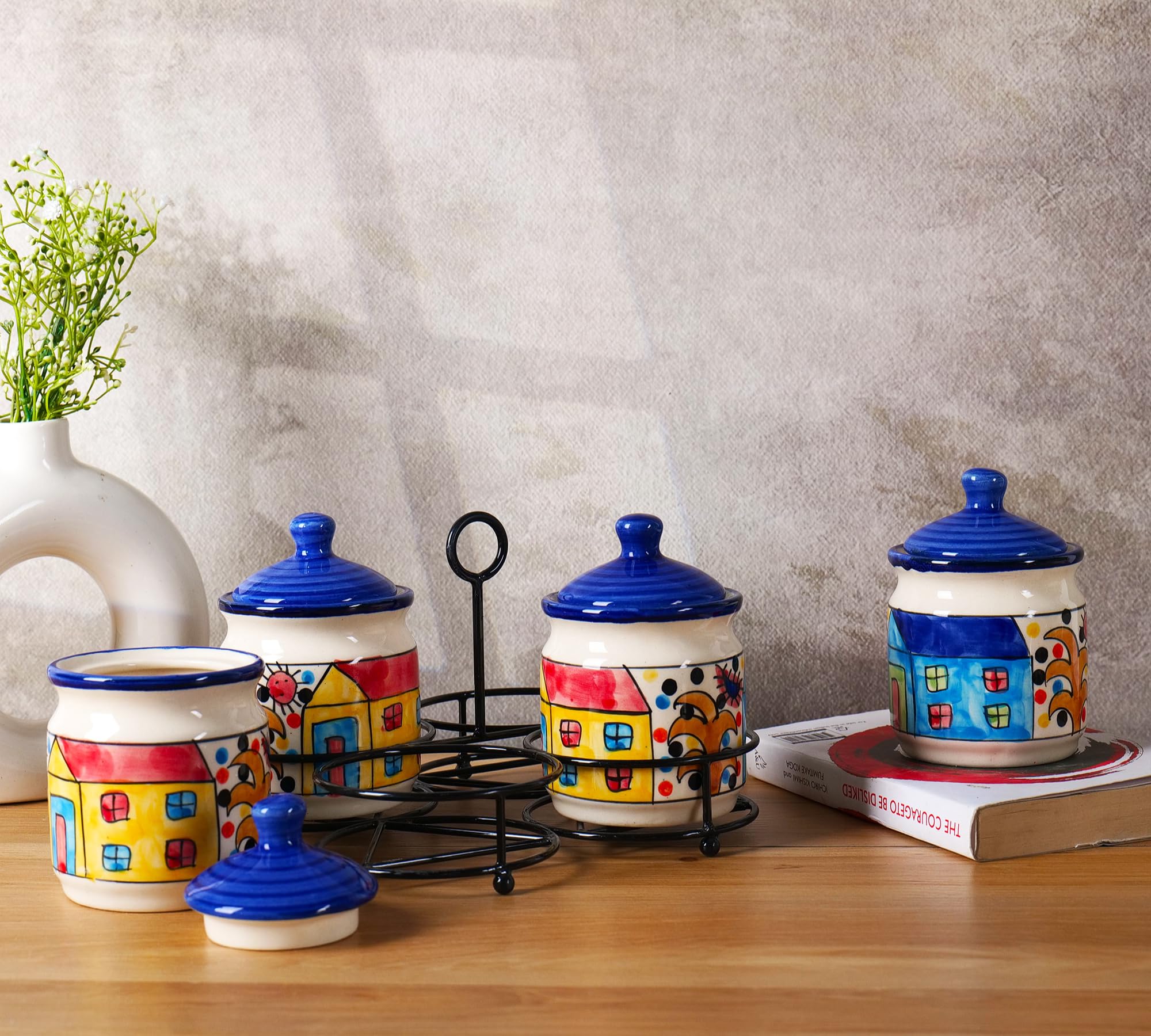 Home Print Pickle Set of 4