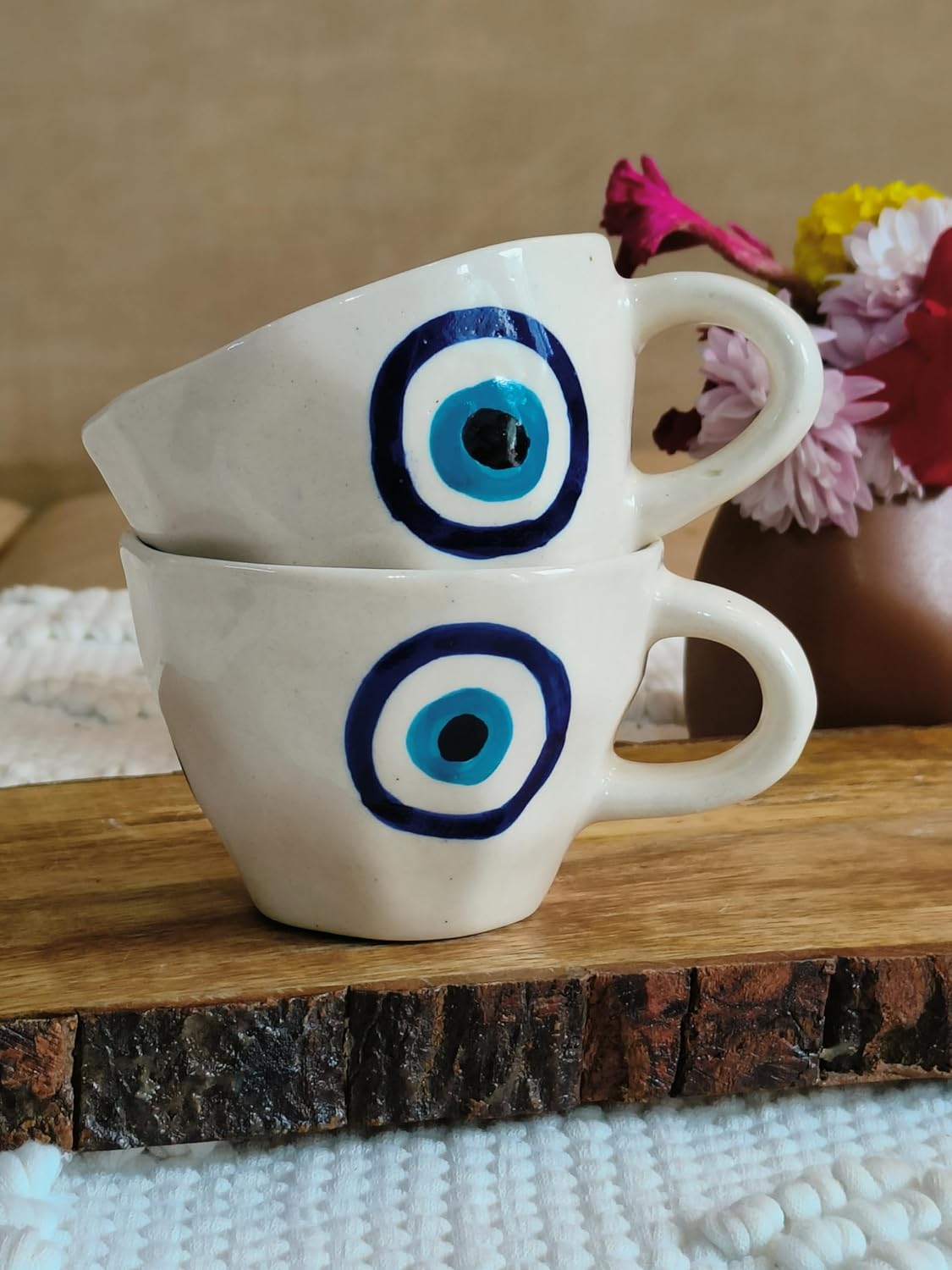 Evil eye cup set 2