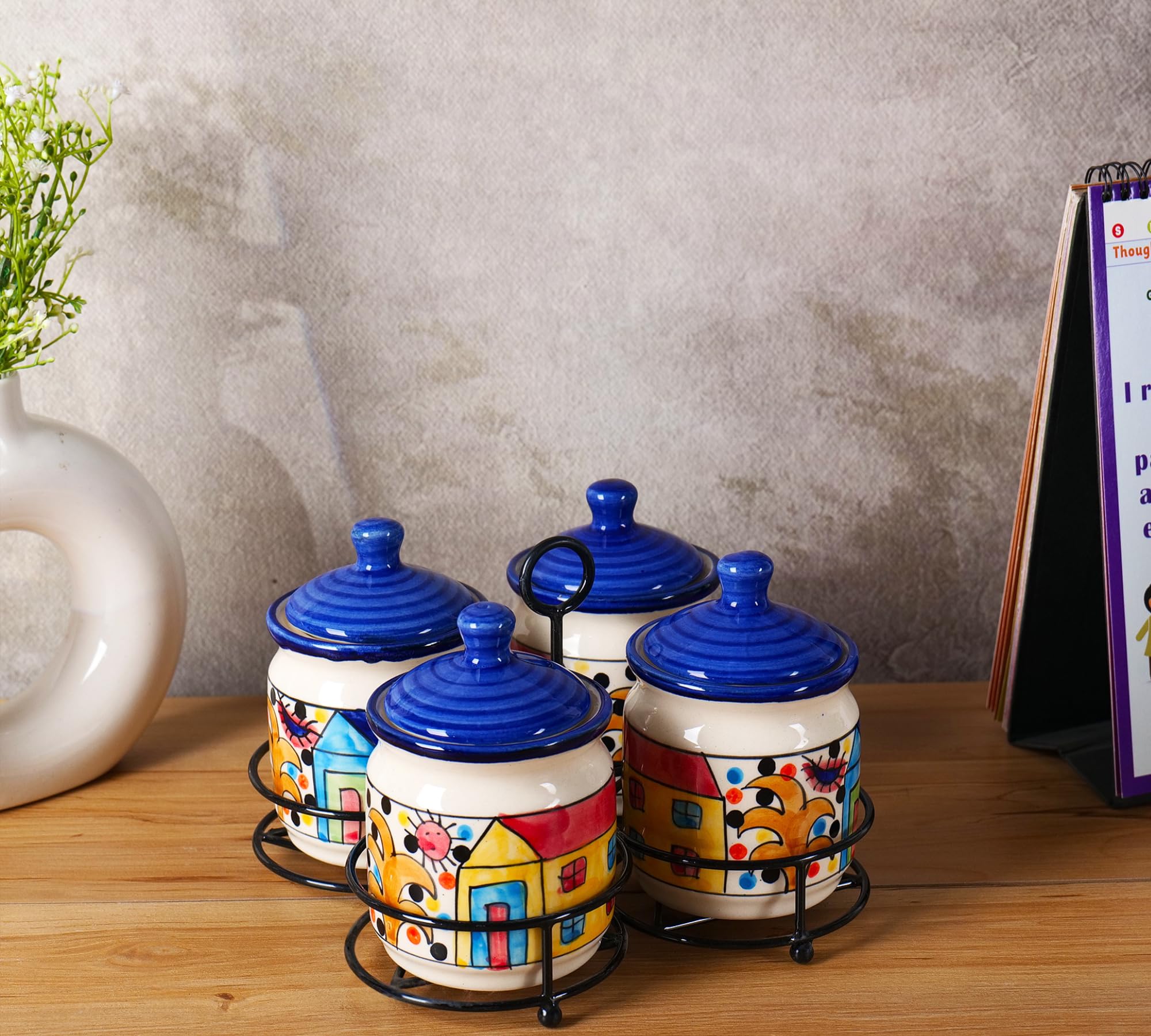Home Print Pickle Set of 4
