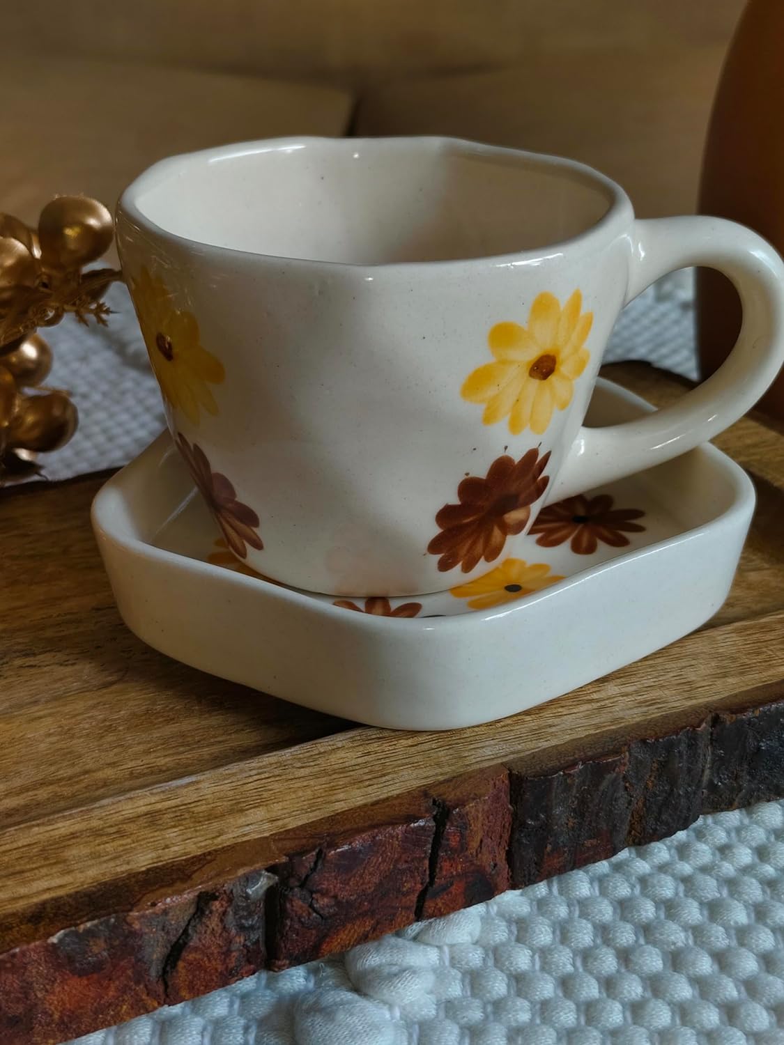 blossom cup with saucer