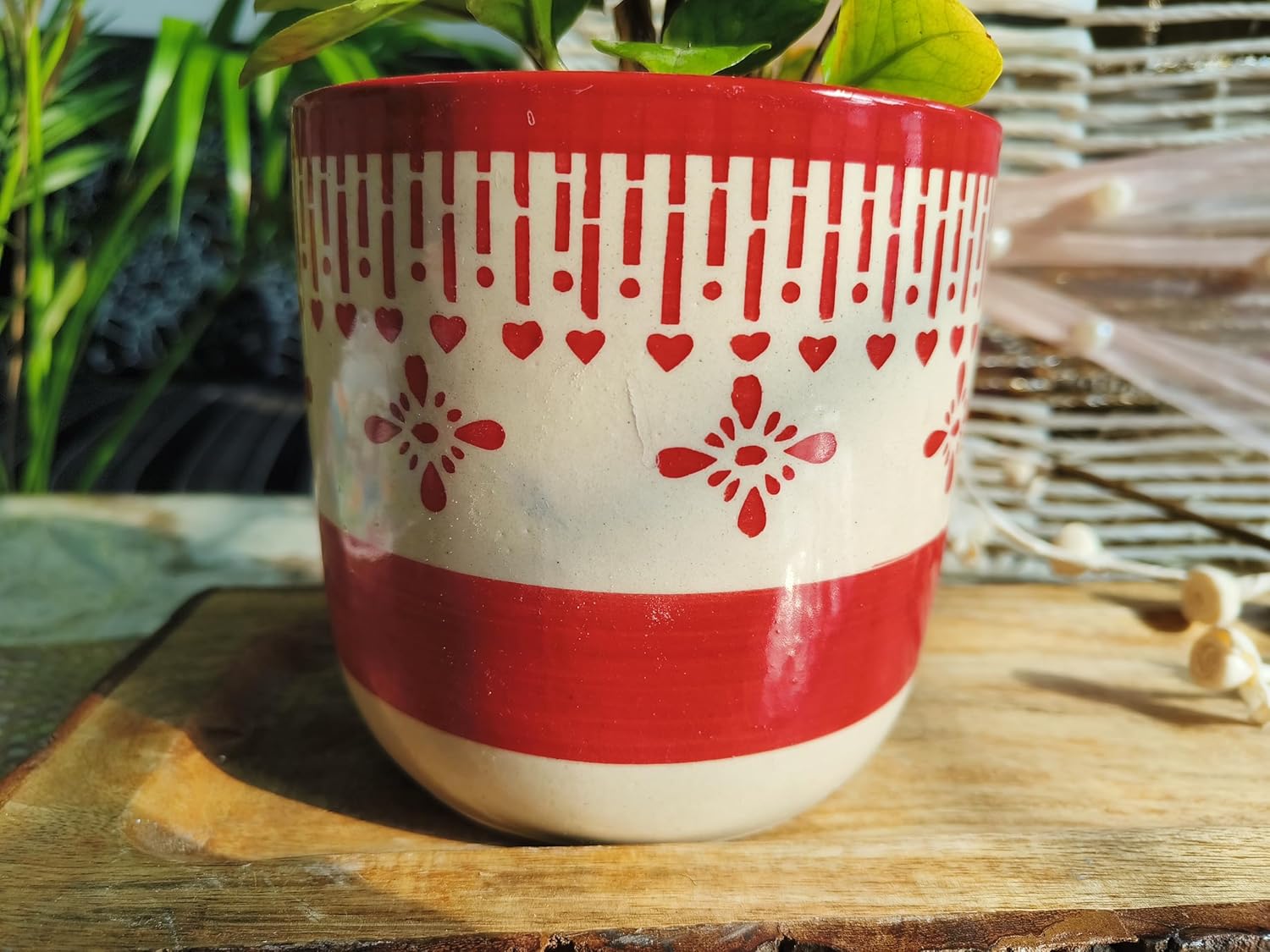 Red Chivarly Pot set of 2