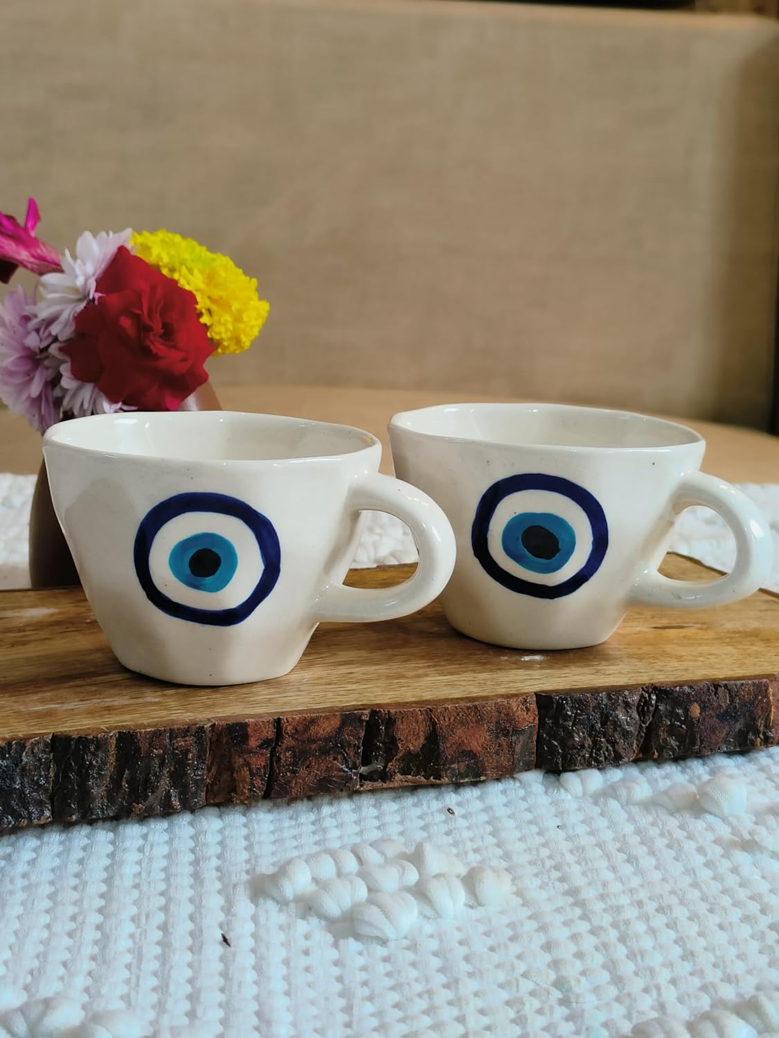 Evil eye cup set 2