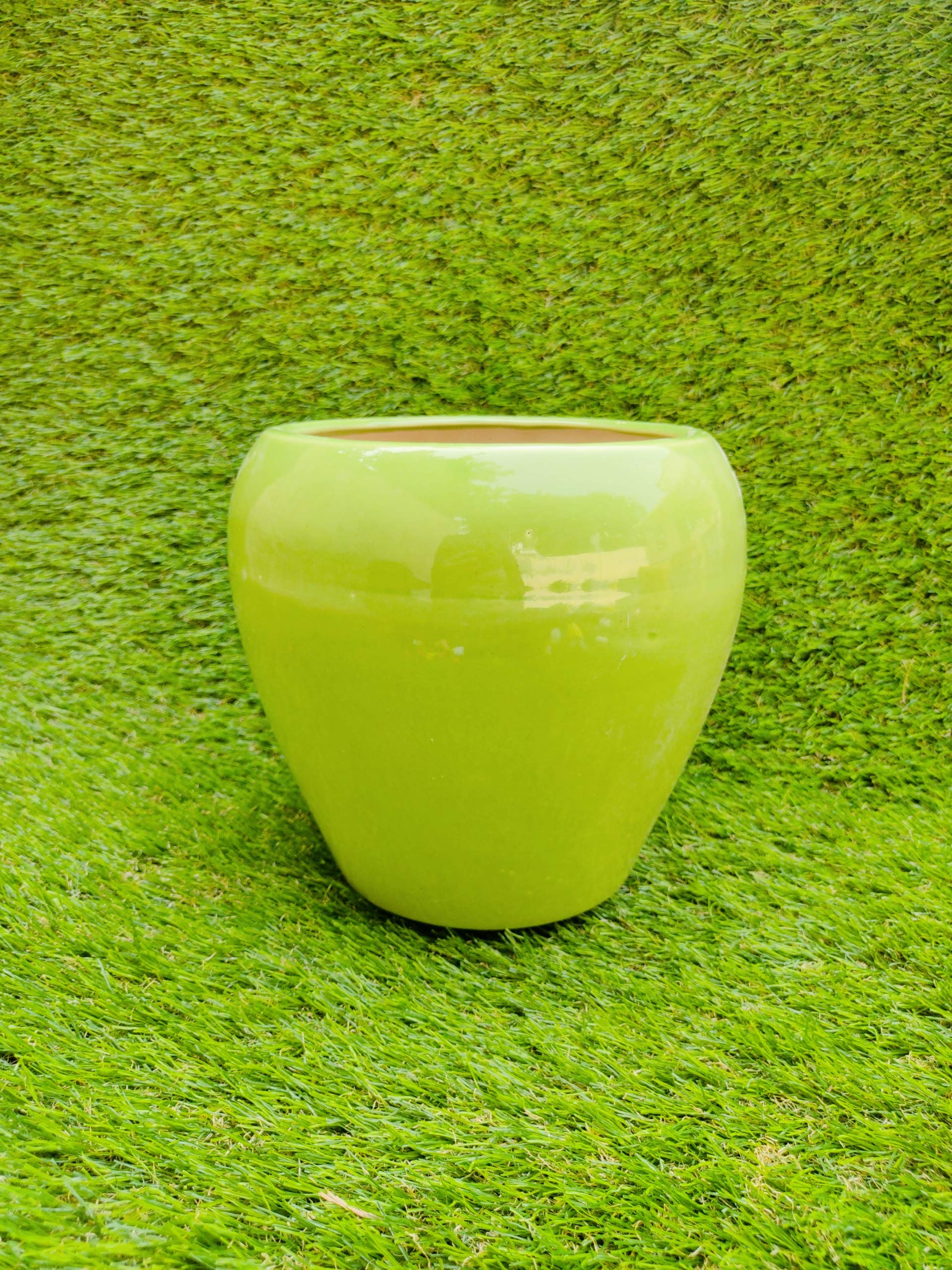 Green Apple pot 8 inch