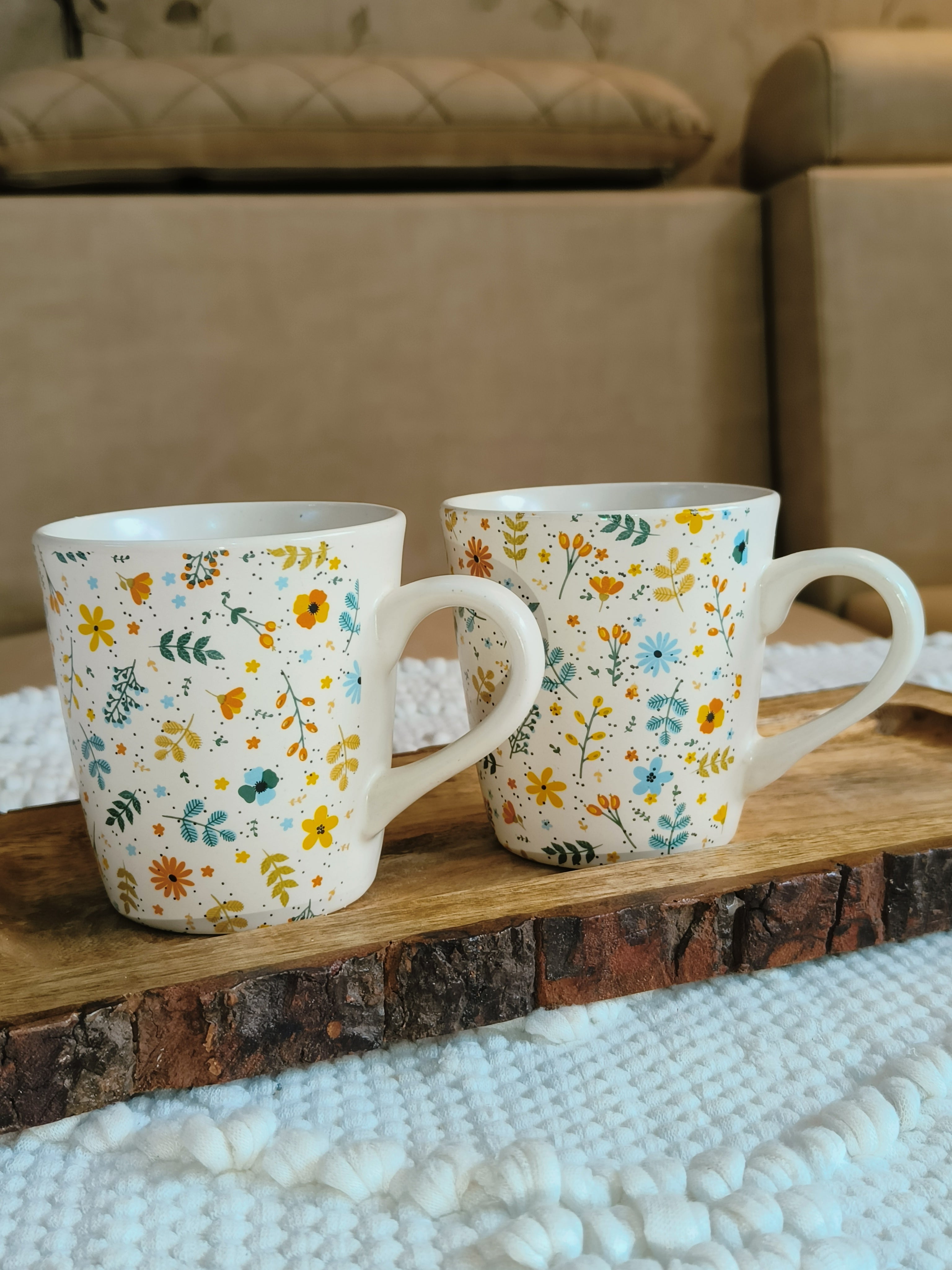 New coffee cup design table fable set of 2