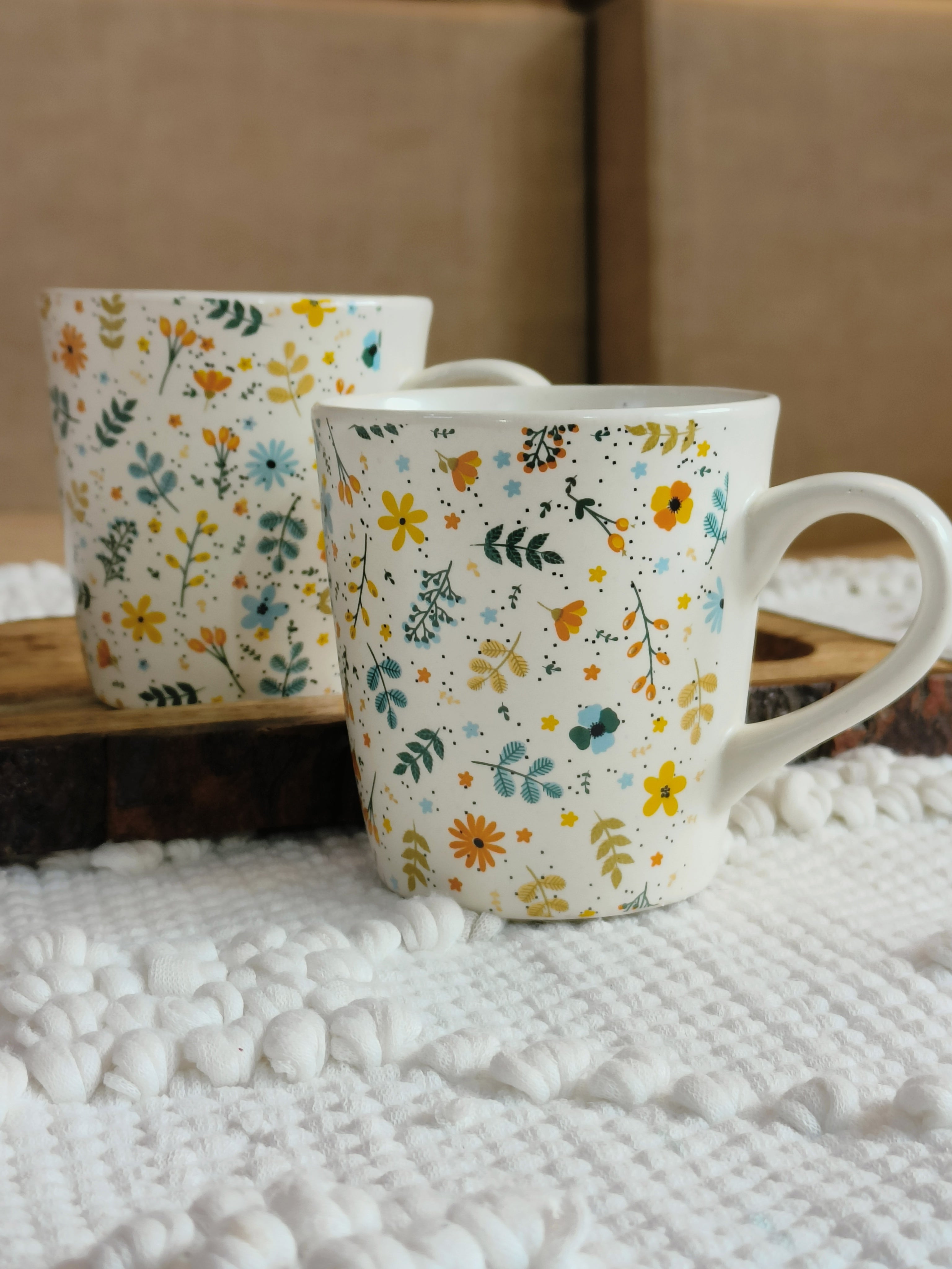 New coffee cup design table fable set of 2