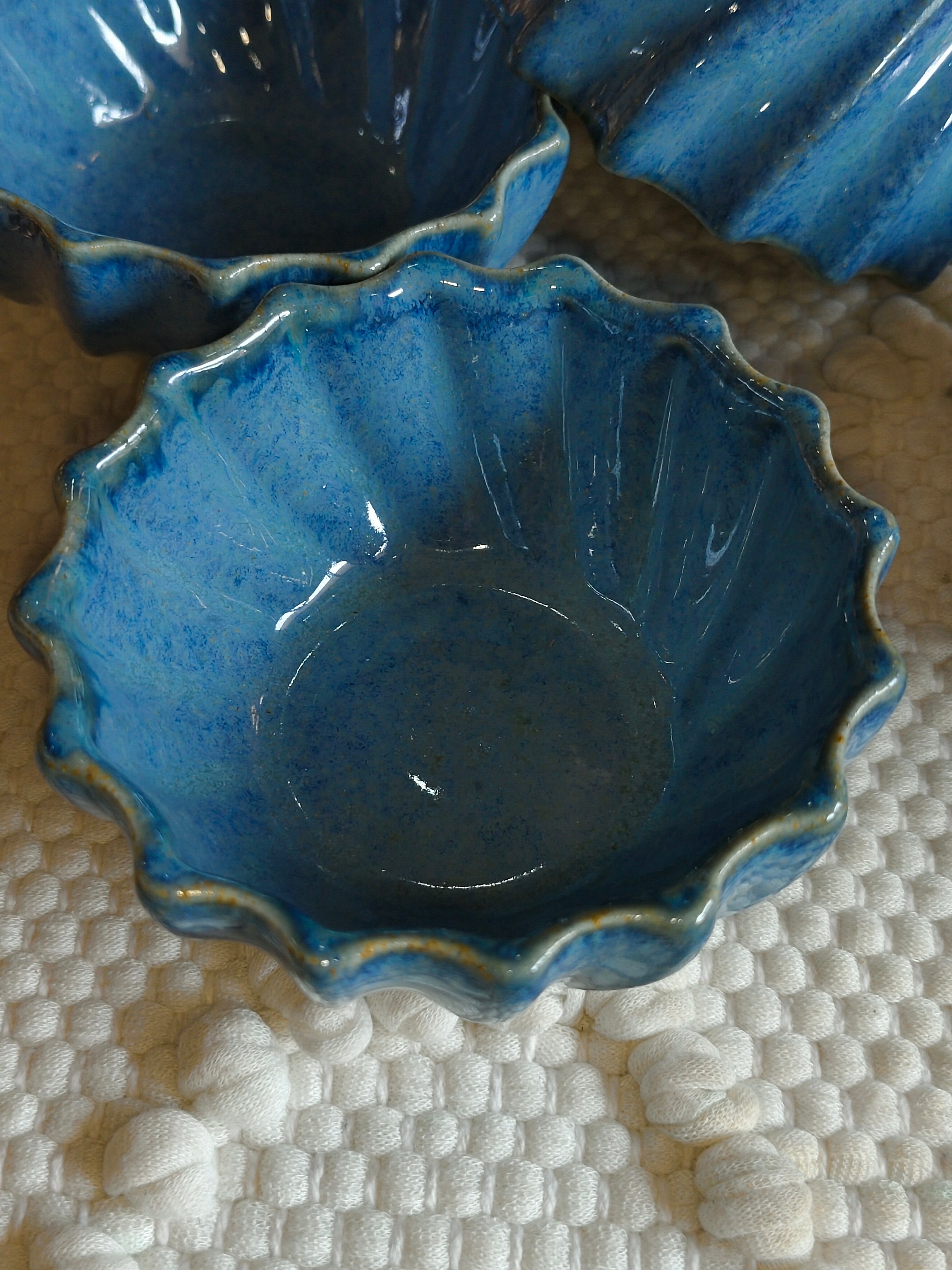 Niyara blue oceanic small bowls set 4
