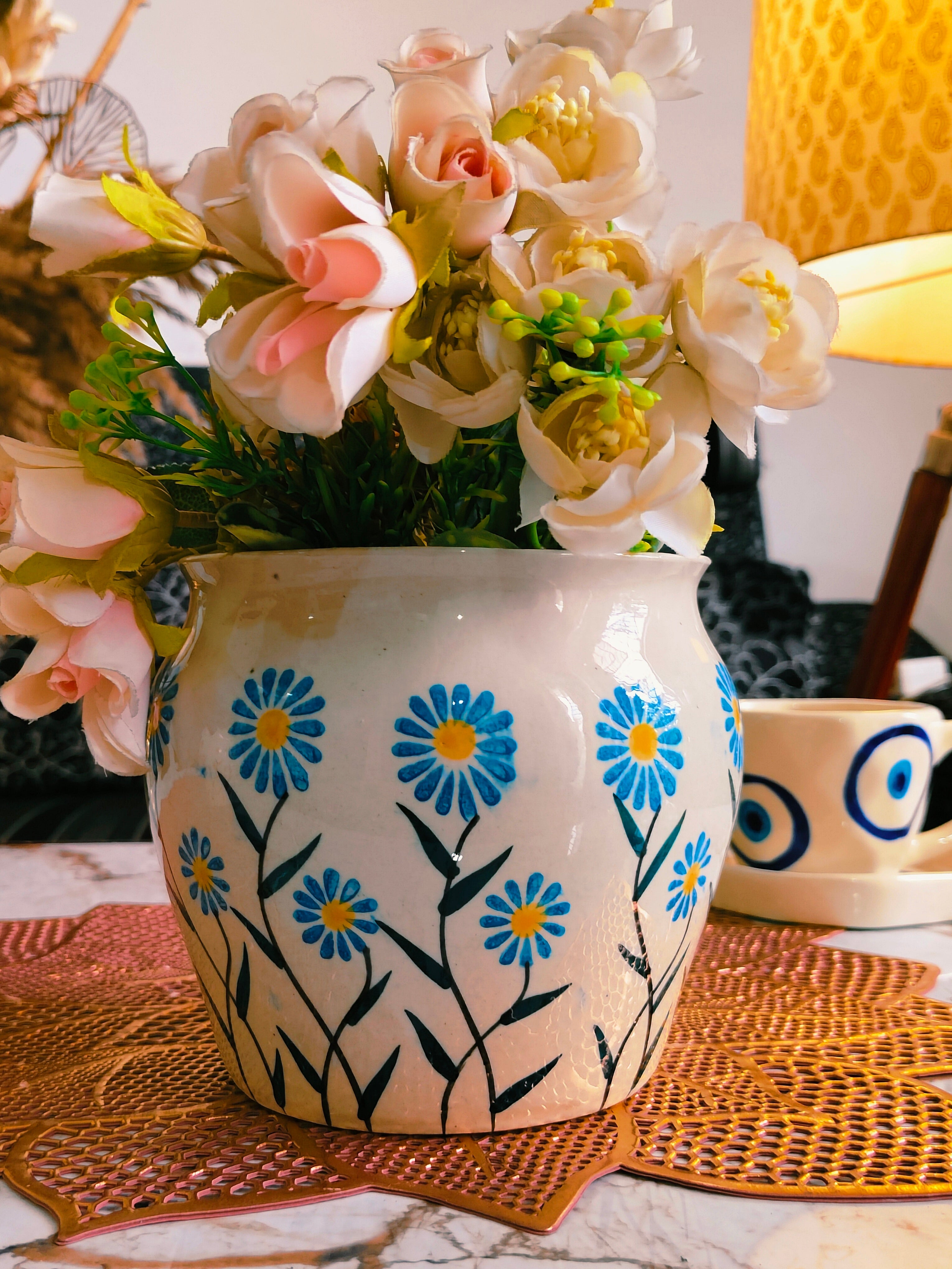 Ocean Bloom pot 6 inches