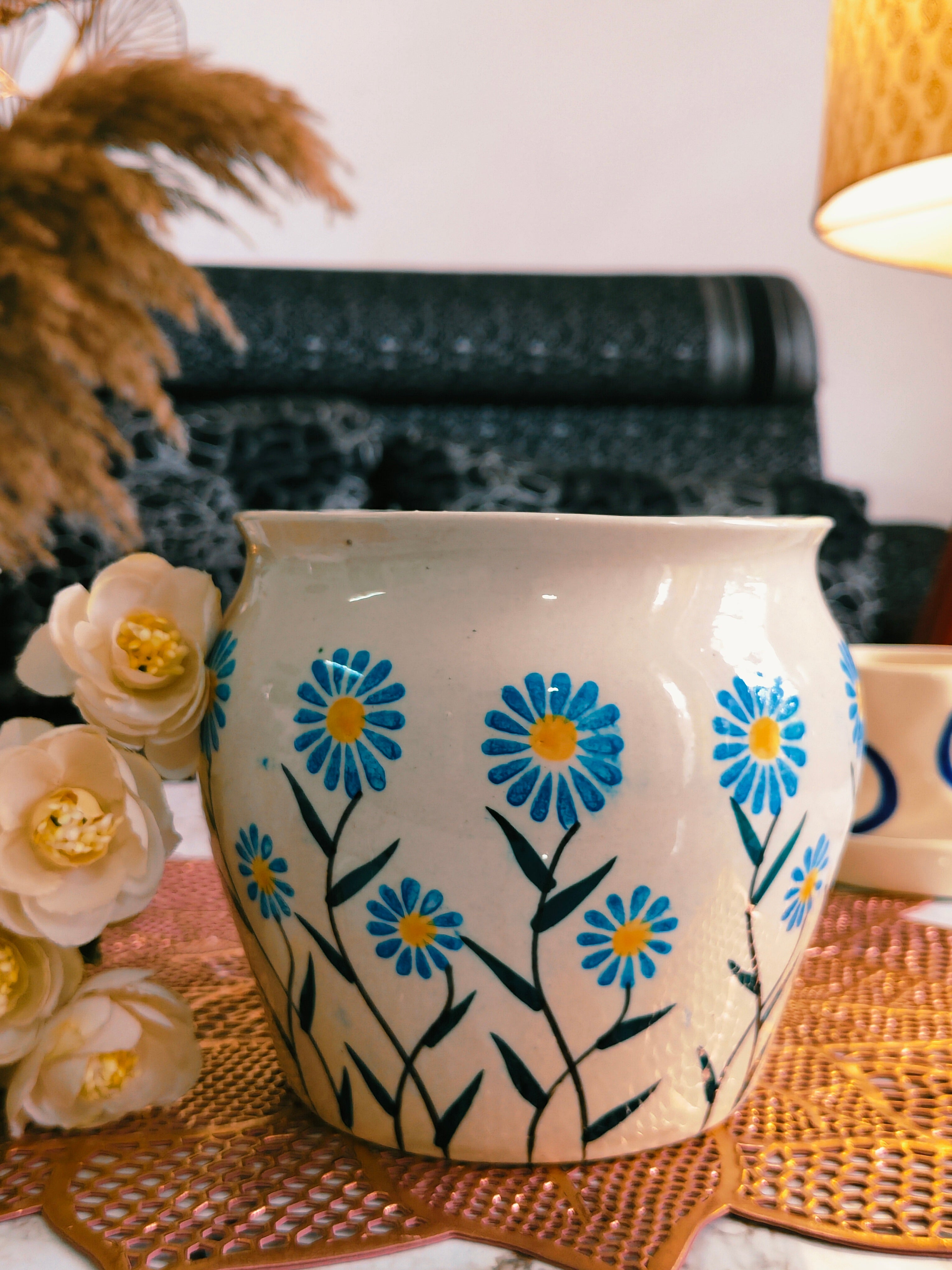 Ocean Bloom pot 6 inches