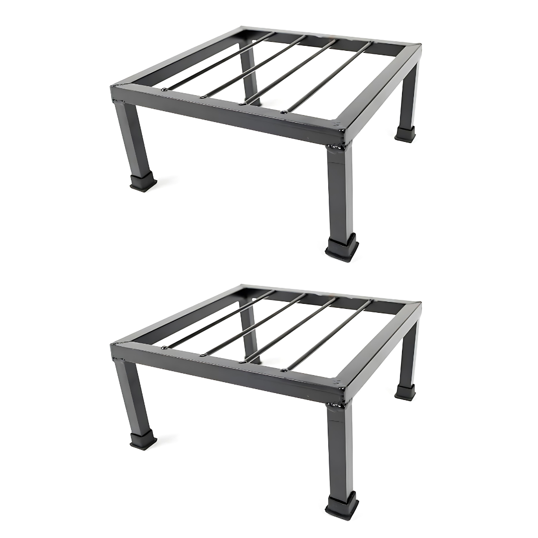 Metal Stand Square Shape Set of 2 Size - 10 inch