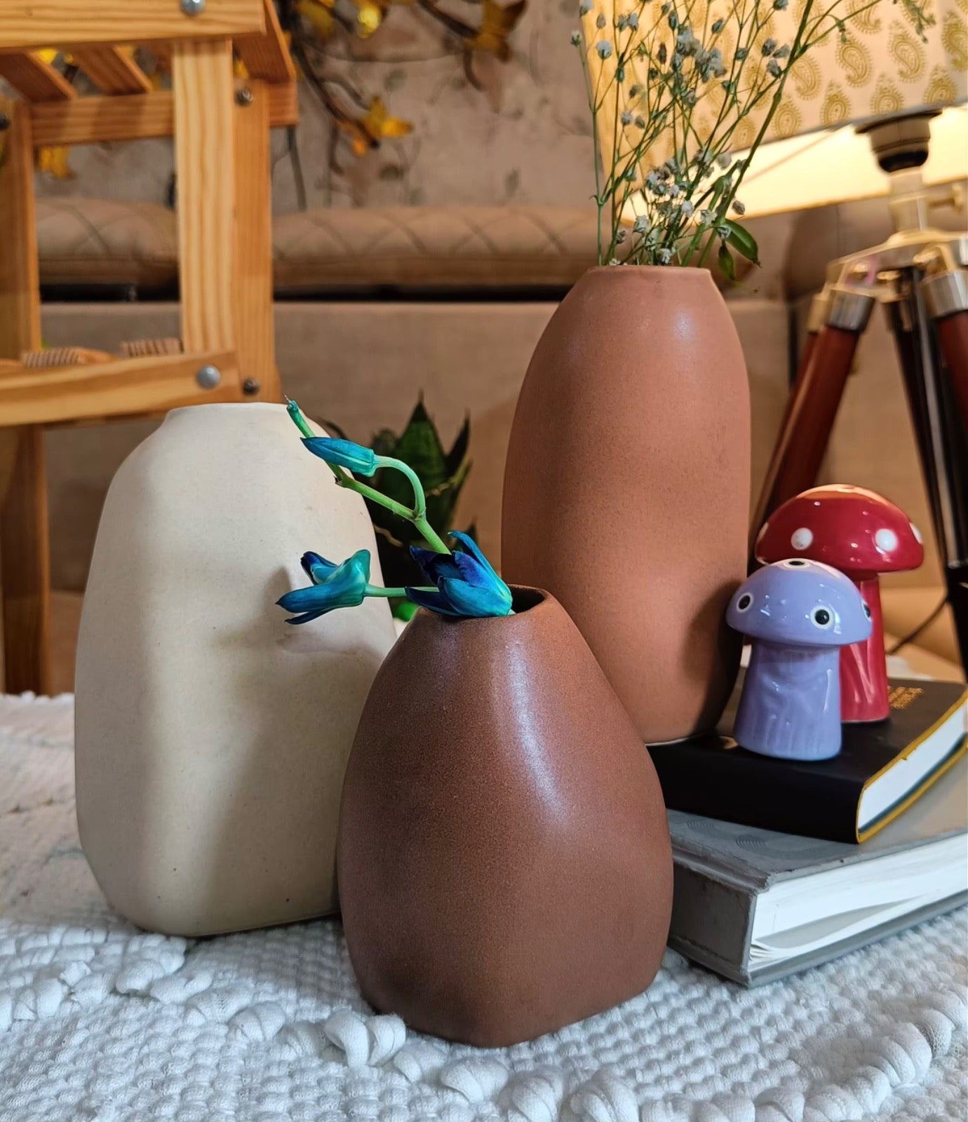 Miniature Vase Set of 3