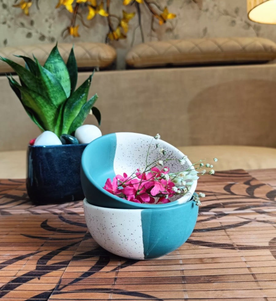 Half dip Bowl Set of 2