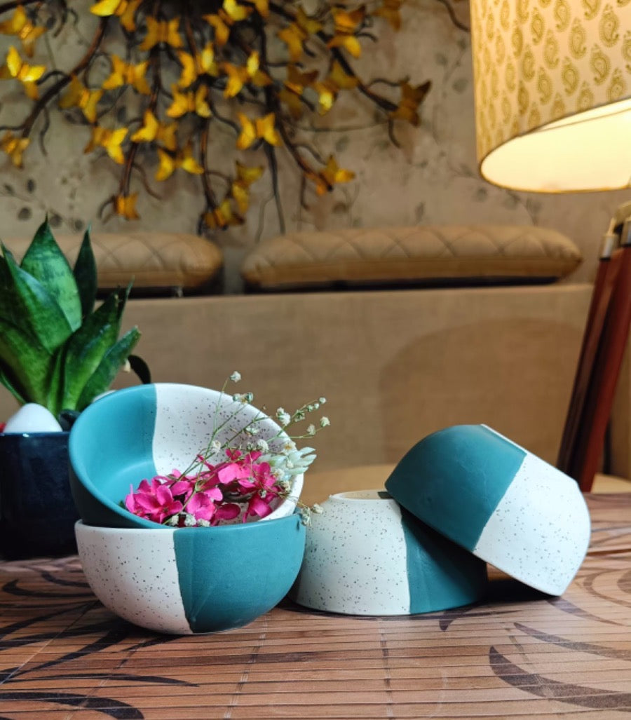 Half dip Bowl Set of 4