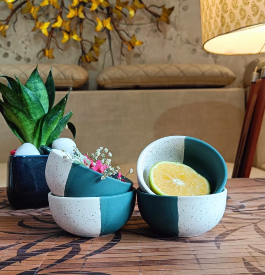 Half dip Bowl Set of 4
