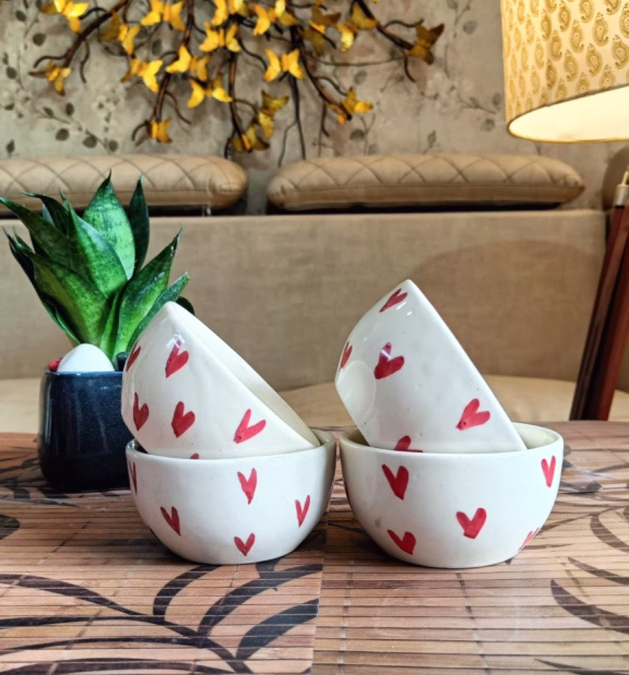 Sweetheart Bowl set of 4