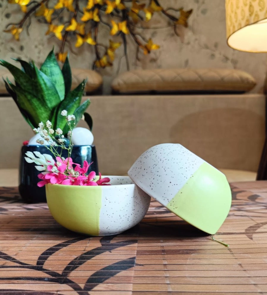 Half dip Bowl Set of 2