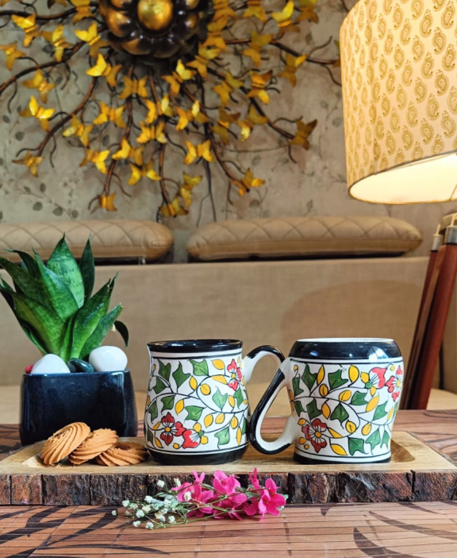 New handprint Coffee Mug set of 2