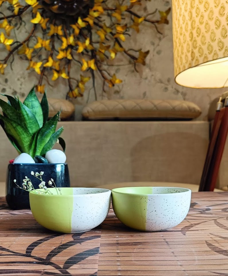 Half dip Bowl Set of 2