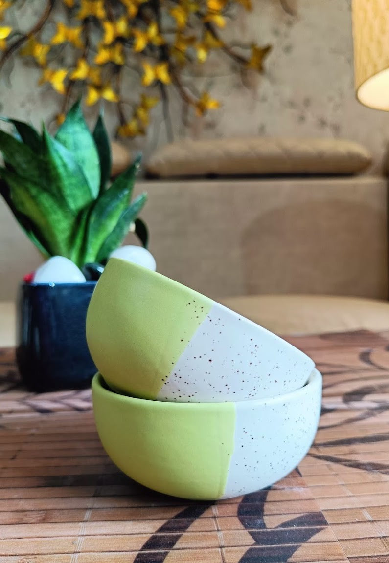 Half dip Bowl Set of 2