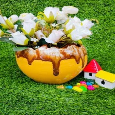 Cut Style Planters Pot Medium Size- 7 inches