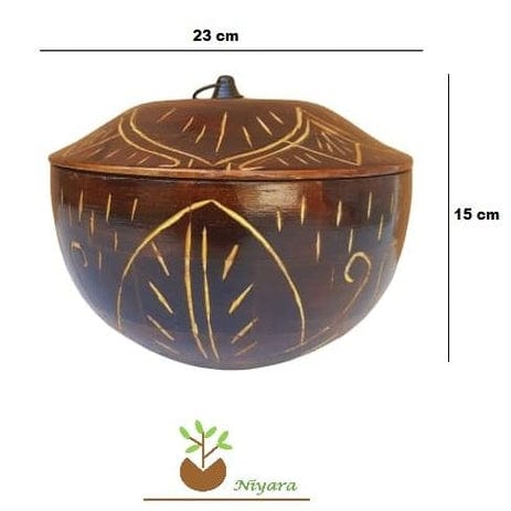 Handmade wooden Casserole/HOTPOT Serve (2000 ml)