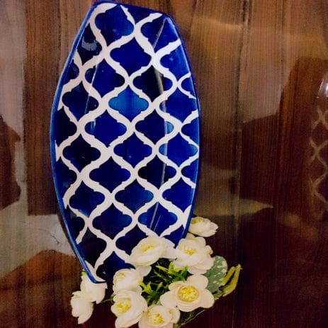 Shibori Style Tray Color -Blue