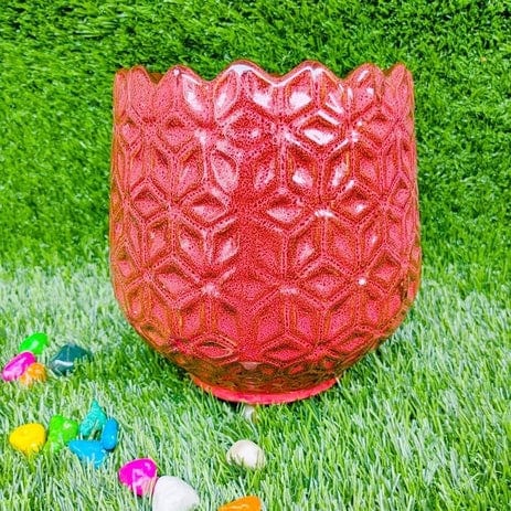 Pineapple Stylish Planters pot Color-Reddish