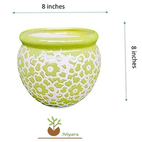 Drop Texture Style Handmade Planters Pot,