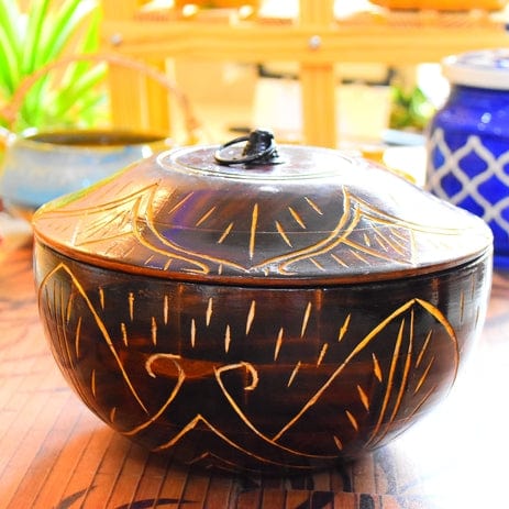 Handmade wooden Casserole/HOTPOT Serve (2000 ml)
