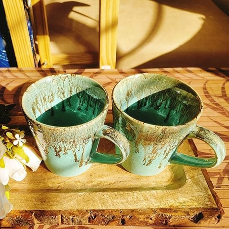 I M Glitter Mugs Set of 2