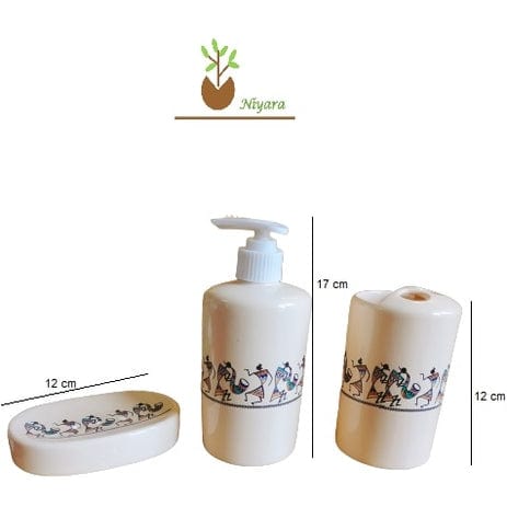 Egyptian Bathroom Accessories Set of 3