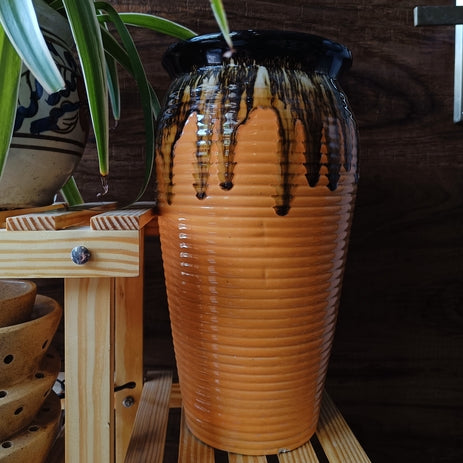 long Glacier Look Planters Pot