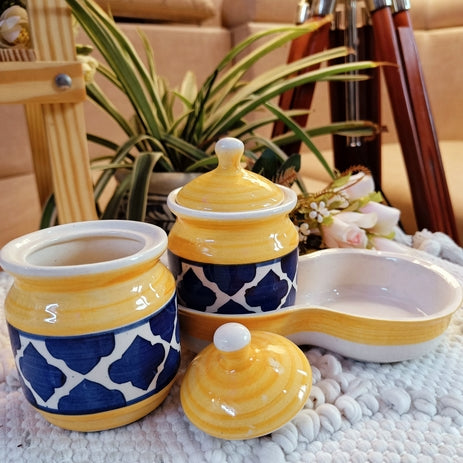Shibori Printed Pickle Set of 2