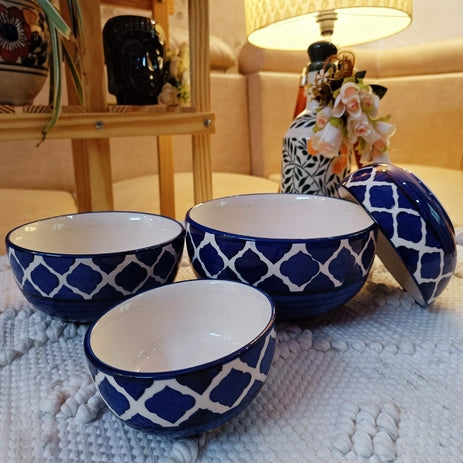 Shibori Bowl Set of 4