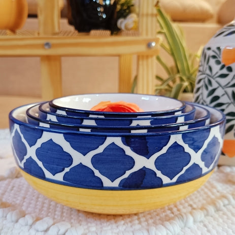 Shibori Bowl Set of 4