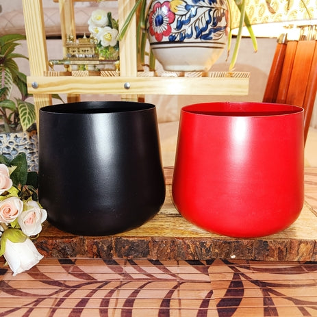 Metal Tabletop Planter Set of 2
