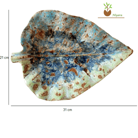 Leaf Shaped Serving Platter