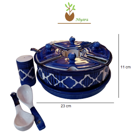 Shibori Pickle Set of 5