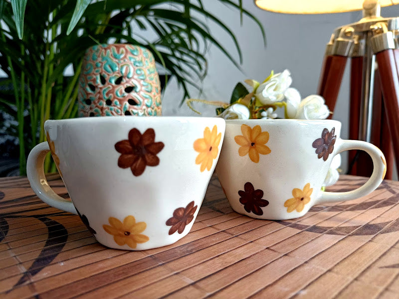 Roses Blossom Mug Set of 2