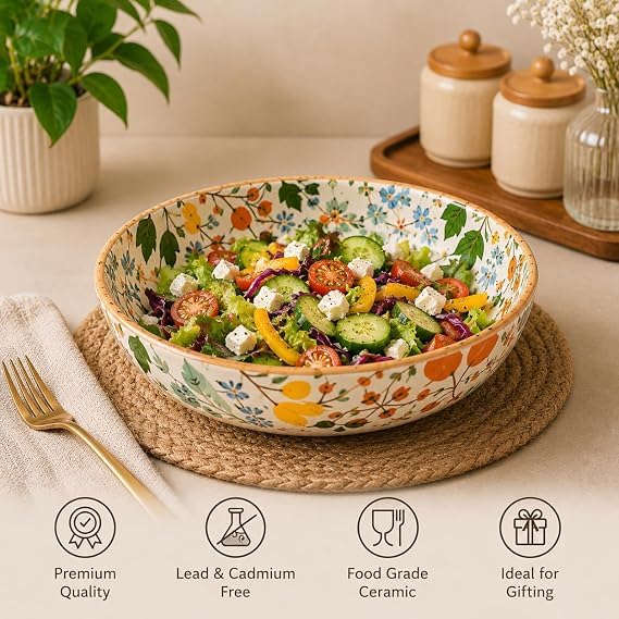 Niyara Premium Orange leaf bowl set of 1