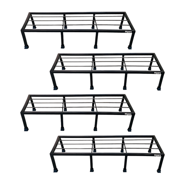 Metal Stand Rectangle Shape Set of 4 Size - Large (24 inch) – Niyara