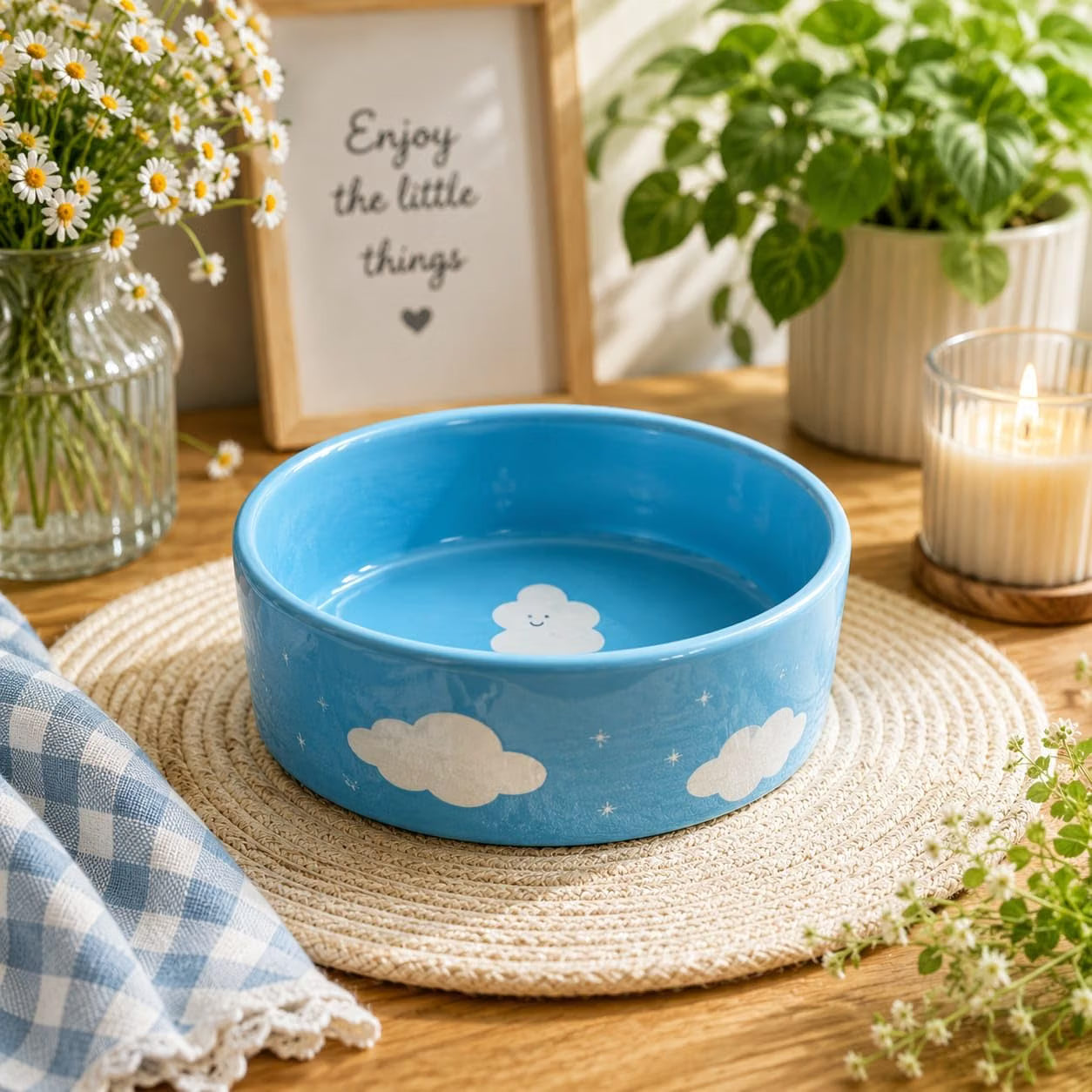 Niyara Cloud Print bowl set of 1