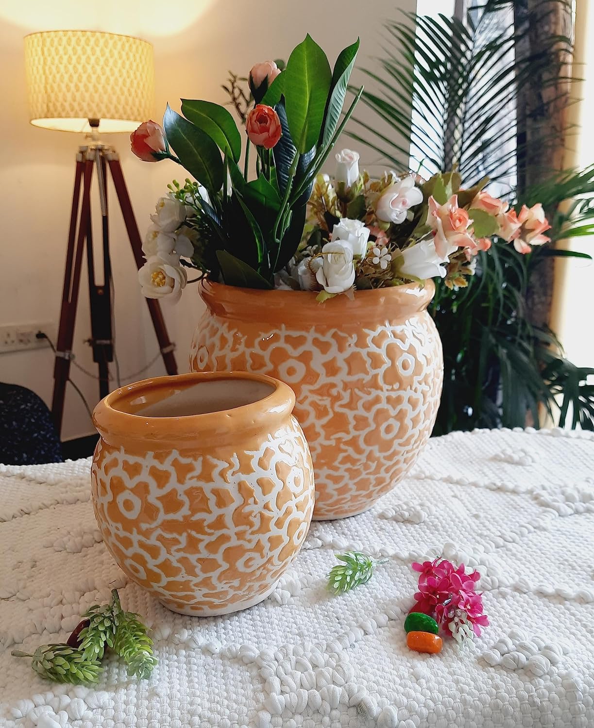 Fiery Yellow pot combo