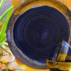 Seashell Plate with 2 Bowls Set of 3